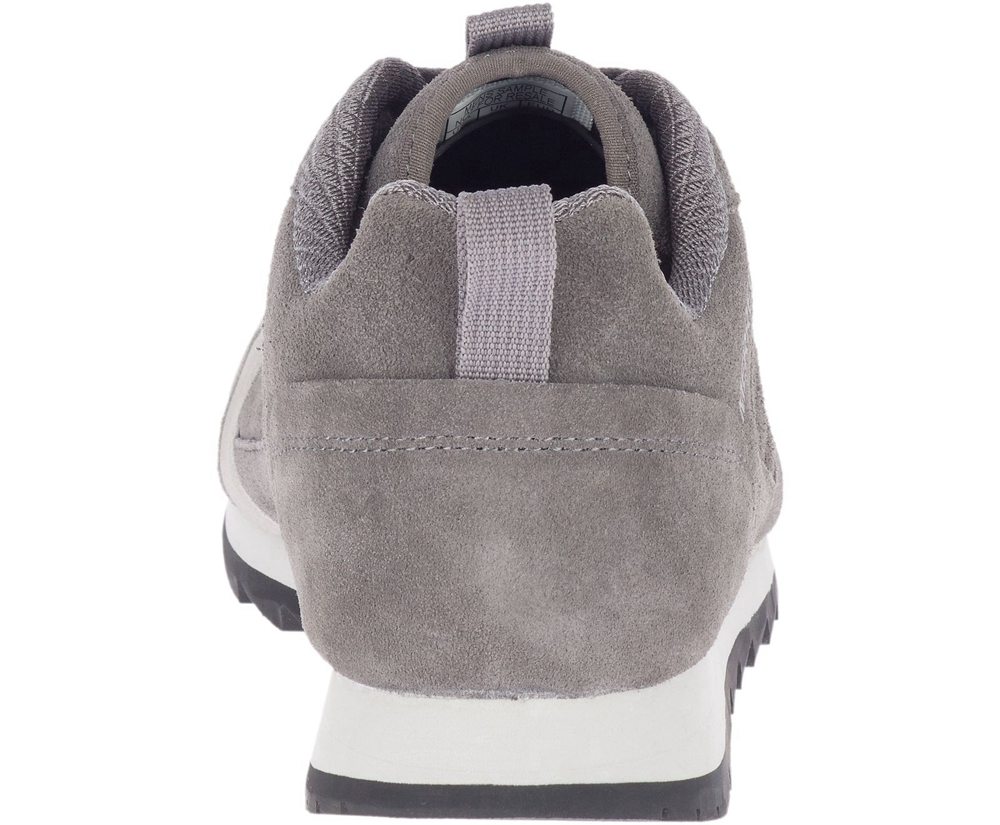 Merrell Sneakers Grey - Alpine Suede - Mens 90KLUGECT